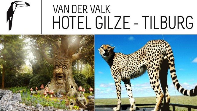 Efteling & safaripark Beekse Bergen nearby